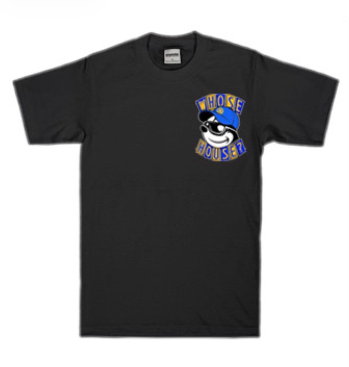streetwise Our House Graphic T-Shirt Black & Royal M-5XL