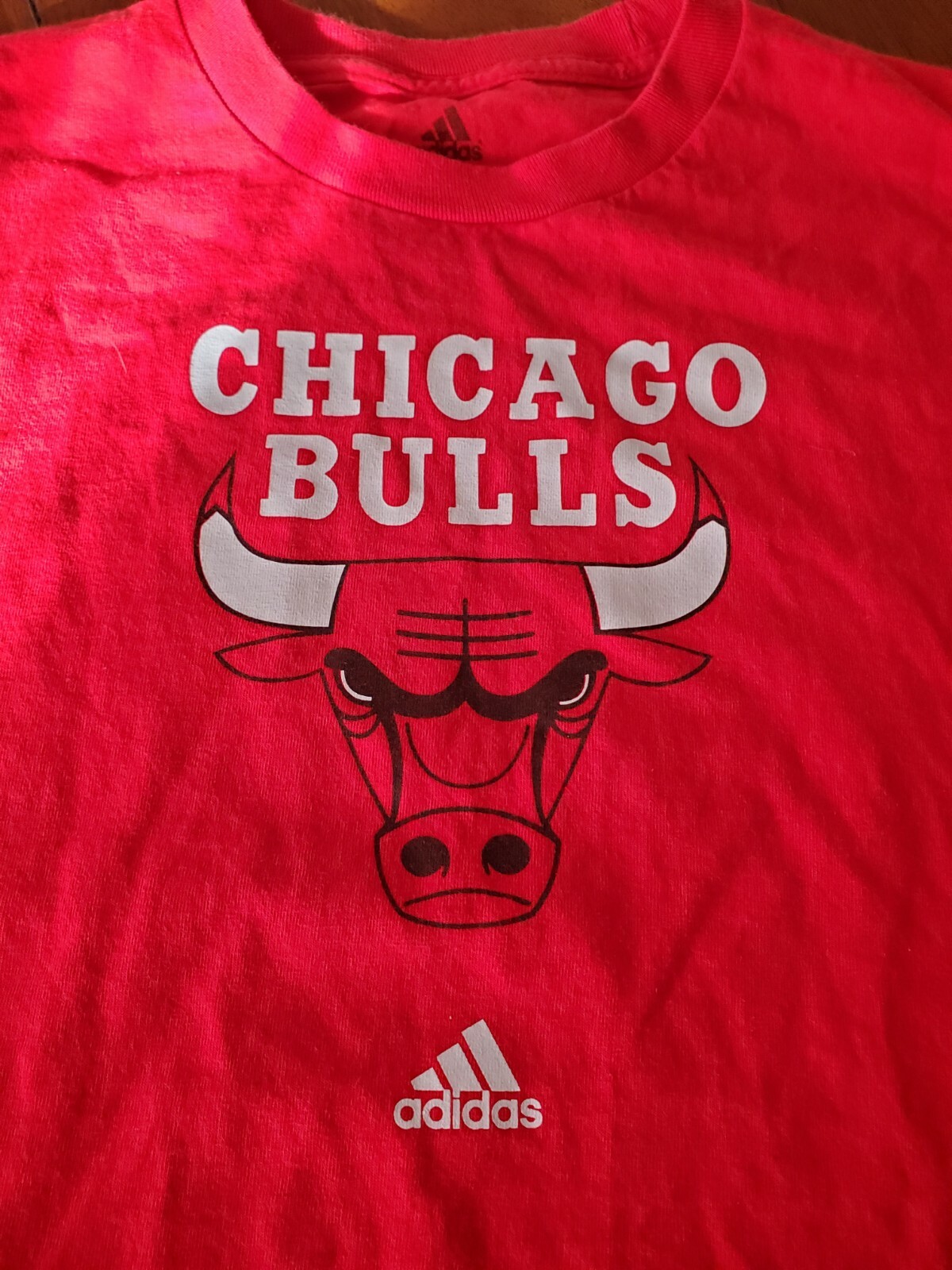 Vintage Chicago Bulls T-Shirt Mens Medium NBA Basketball Adidas Hip Hop Jordan