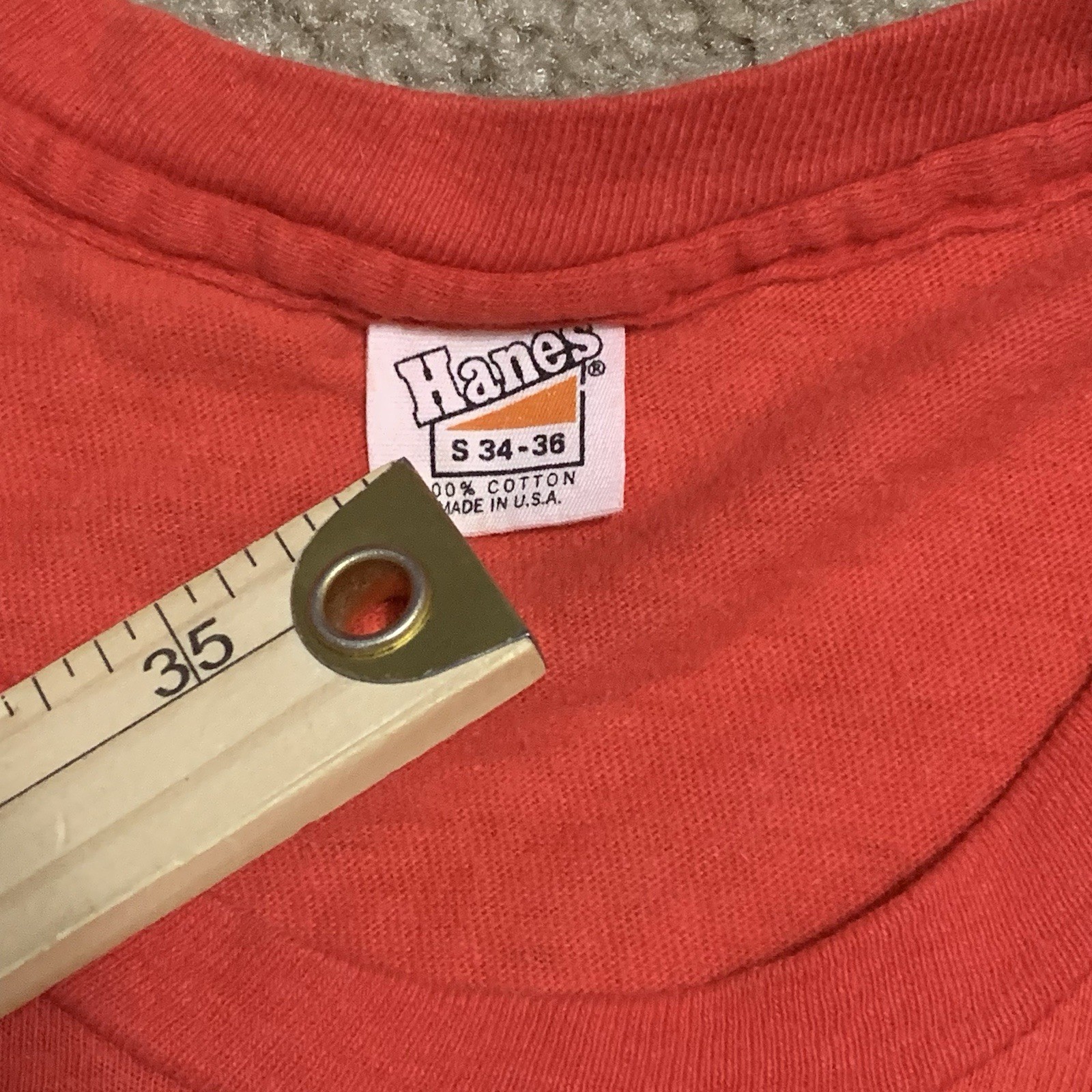 70s Hanes Coca Cola SMALL Red Shirt Indianapolis 500 Soda Racing Promo Vintage