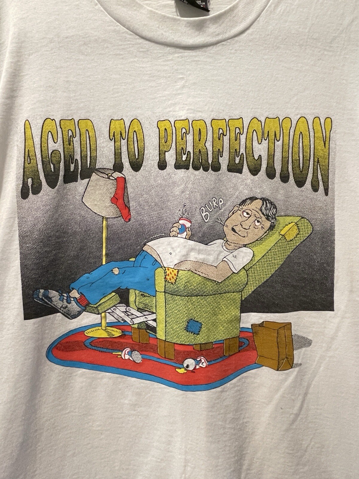 Vintage “Aged To Perfection” Men’s T-shirt XL Single Stitch