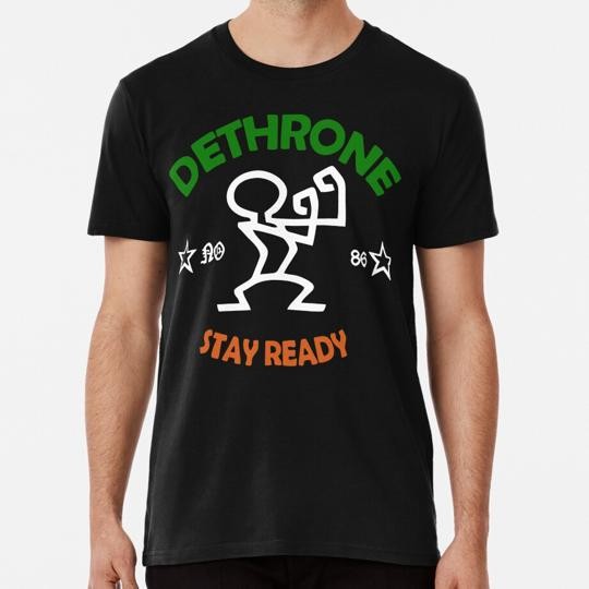 Conor McGregor Dethrone Shirt Made in USA UFC MMA Walkout Tee S M L XL 2XL-5XL