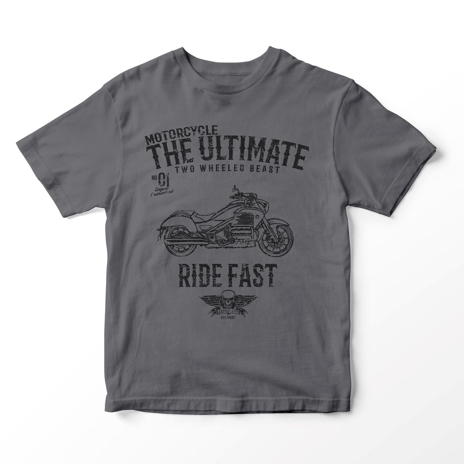 JL Ultimate Illustration for a Honda Valkyrie 2015 Motorbike fan T-shirt