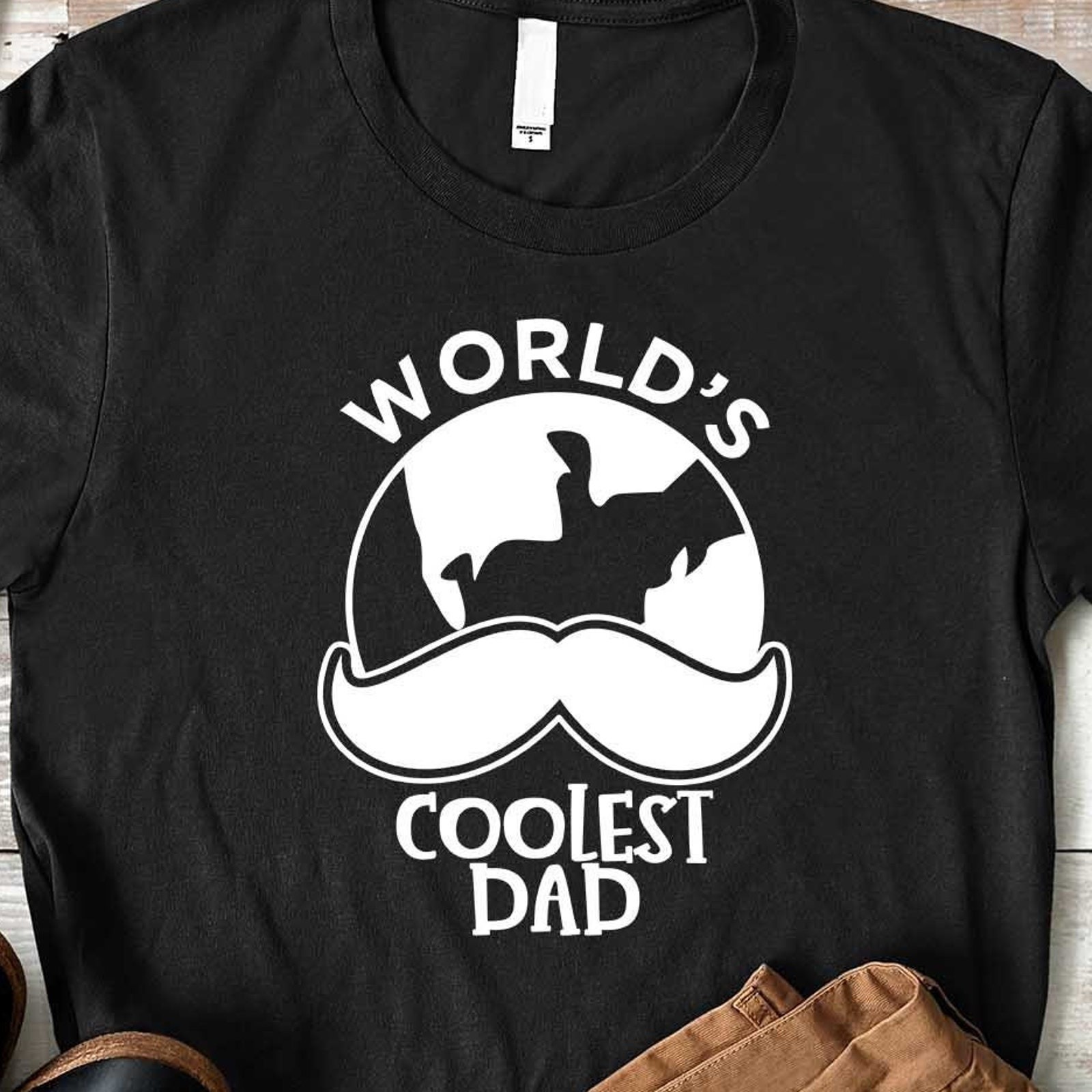 Worlds Coolest Dad, Father&rsquo;s Day Tee Shirt, Shirt for Dad, Dad Gifts from #26