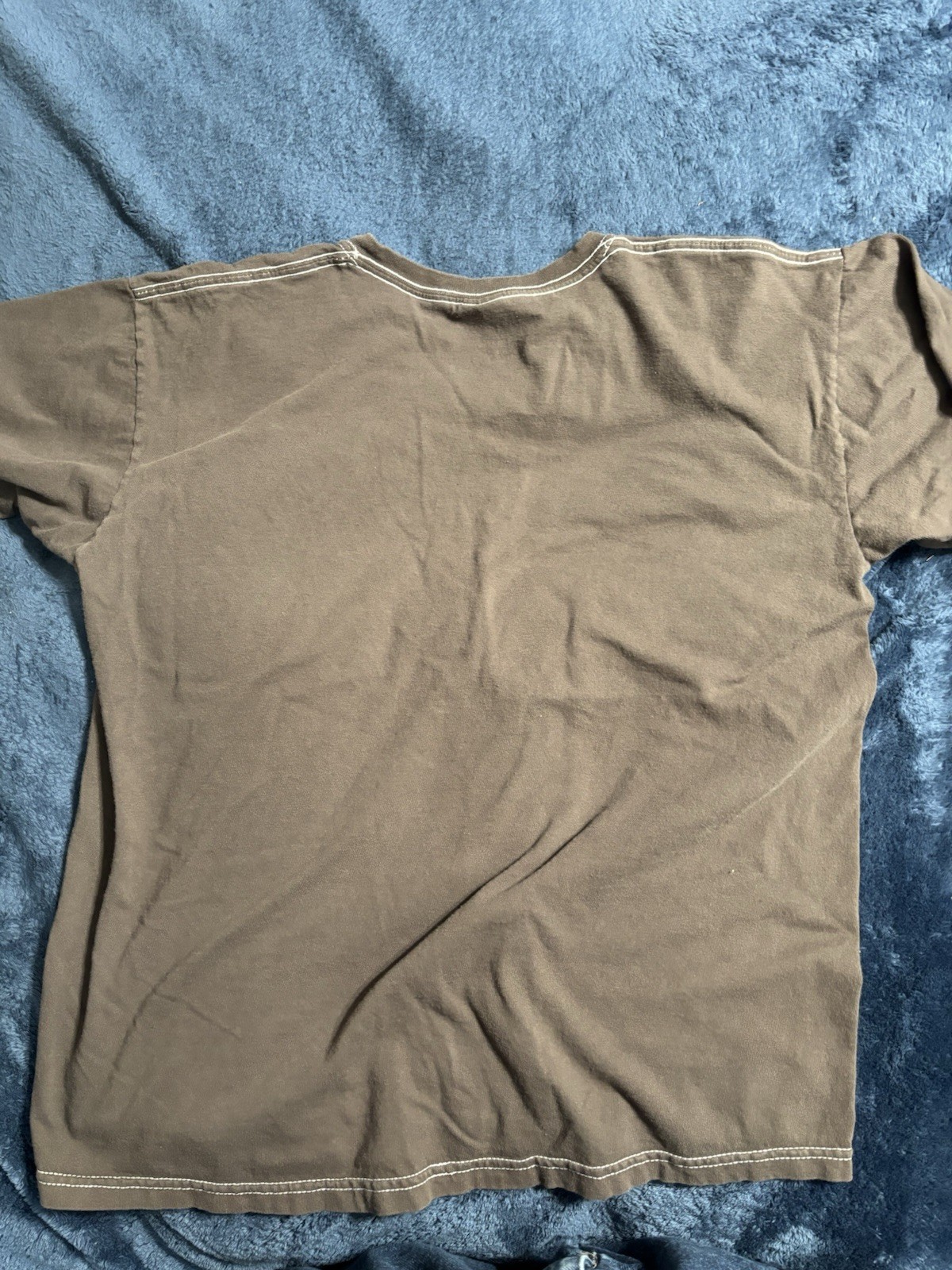 Gildan Heavy Cotton No Depression Brown Music Graphic T-Shirt Unisex Size L