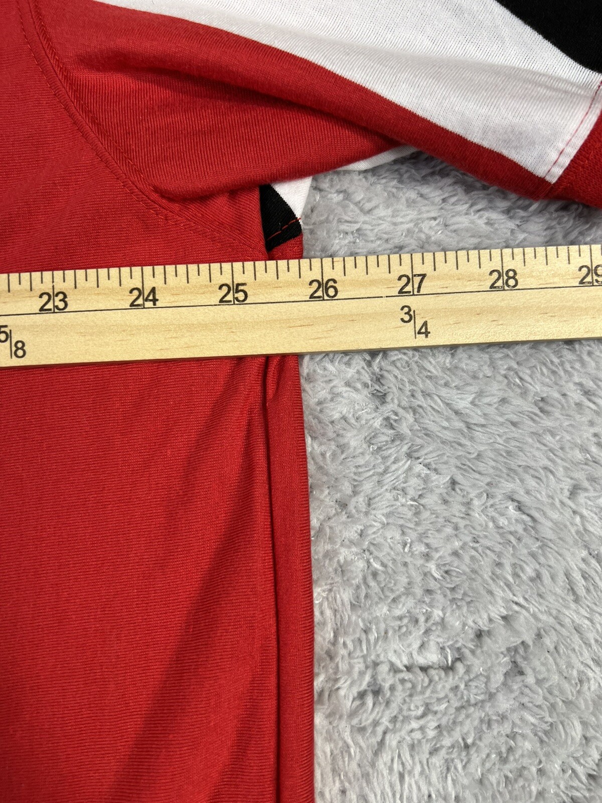 Brooklyn State Men&rsquo;s Vertical Stripe Crew Size 3XL Color Block Cotton Polyester