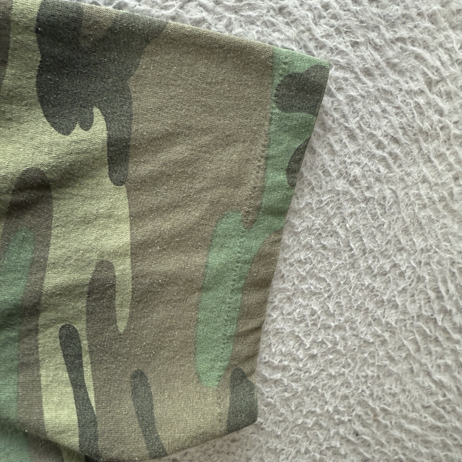 Vintage Outdoor Life Shirt Adult XL Camouflage Single Stitch Woodland Camo 90s