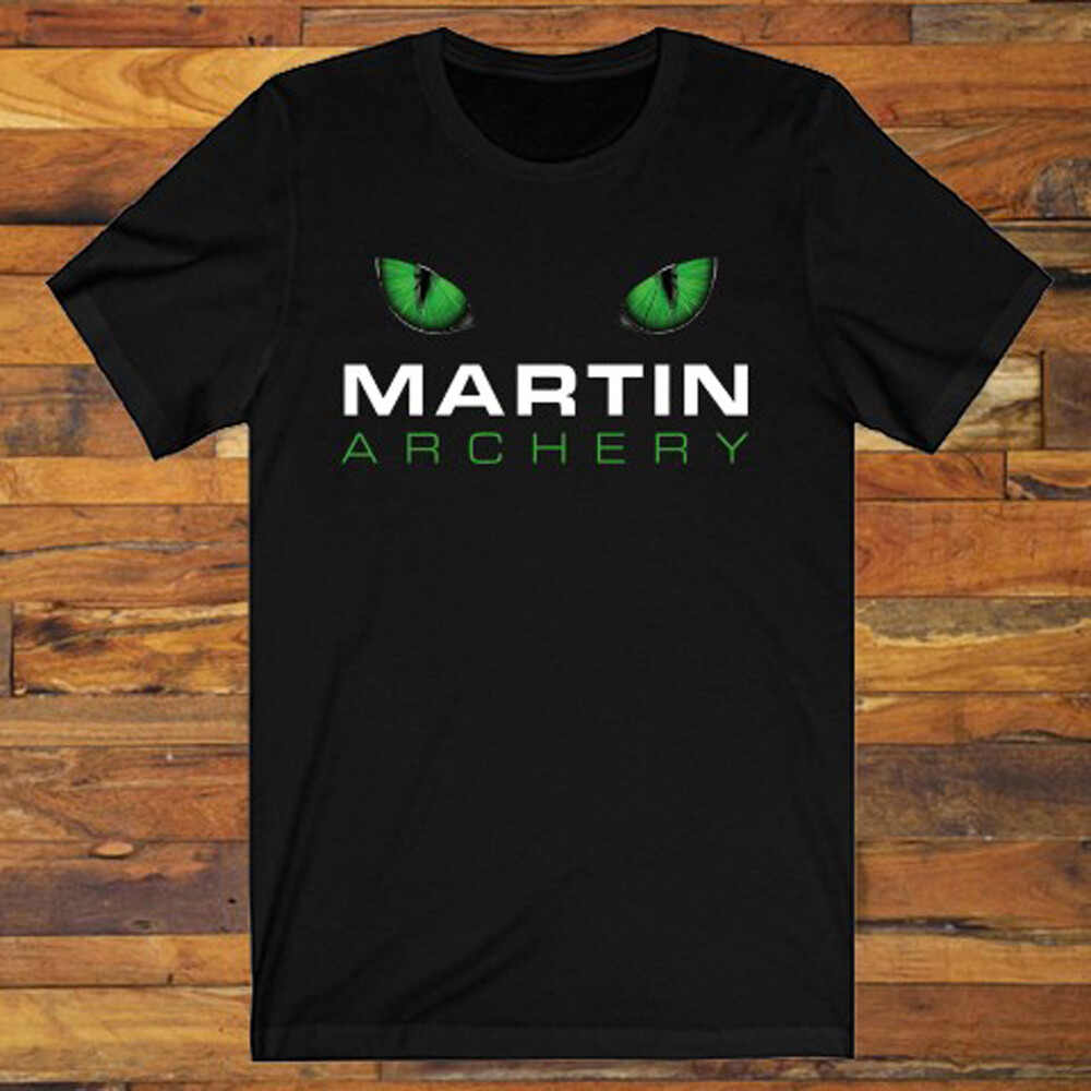 Martin Archery Bows Hunting Hunter Men&rsquo;s Black T-Shirt S-5XL