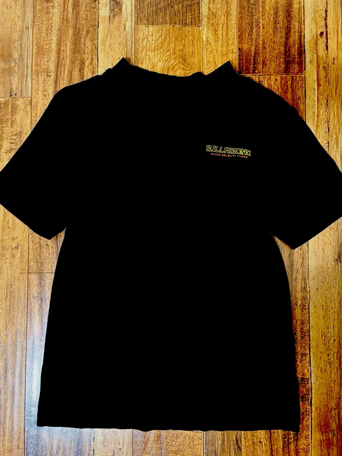 Billabong Black Logo Graphic Print Crew Neck Short Sleeve T-Shirt Men’s M