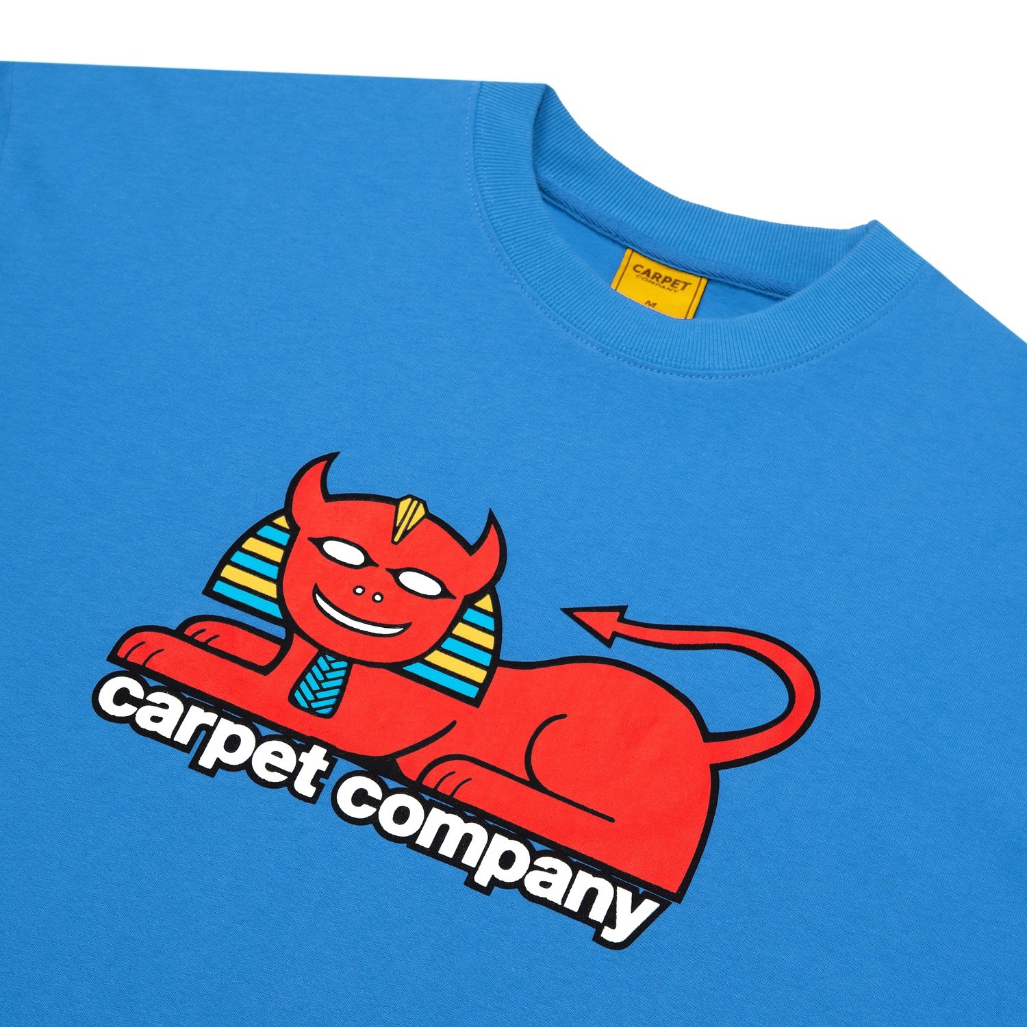Carpet Company x Toy Machine Templeton Guest Pro Tee – Blue – Large – Brand New