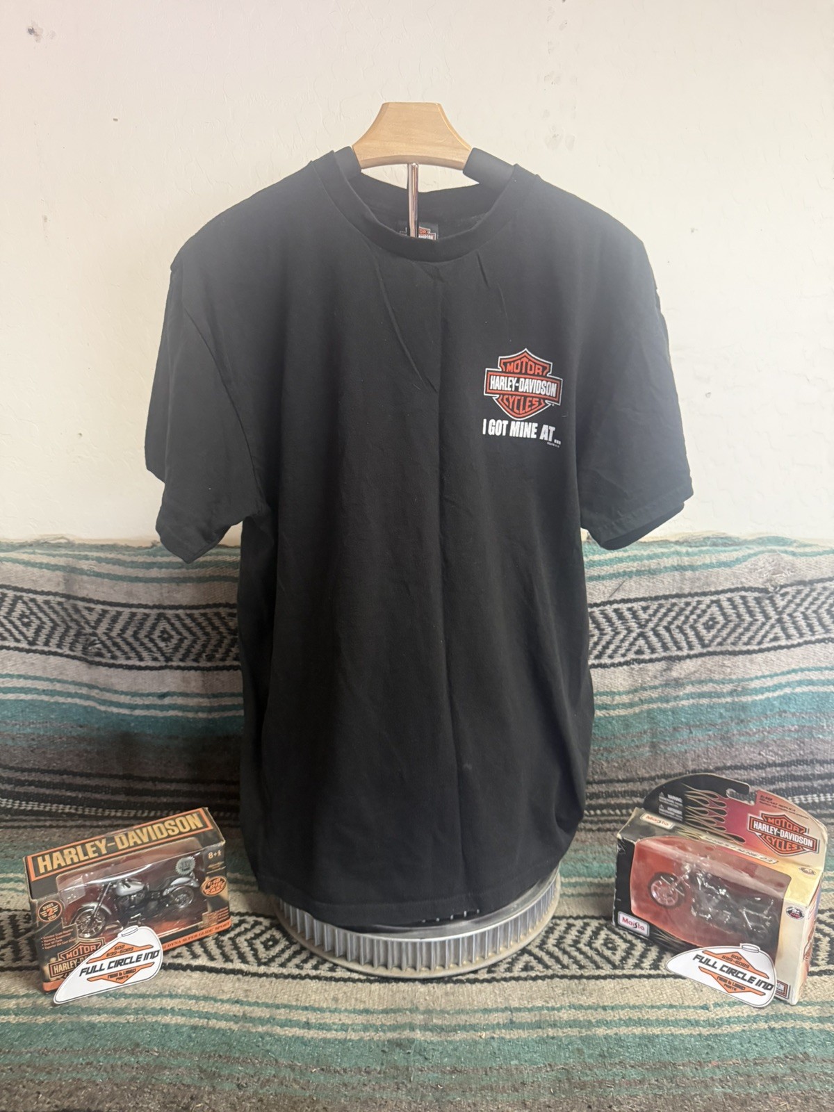 Sound Harley Davidson Marysville, WA Shirt, L, 28 in Long, 20 in Wide