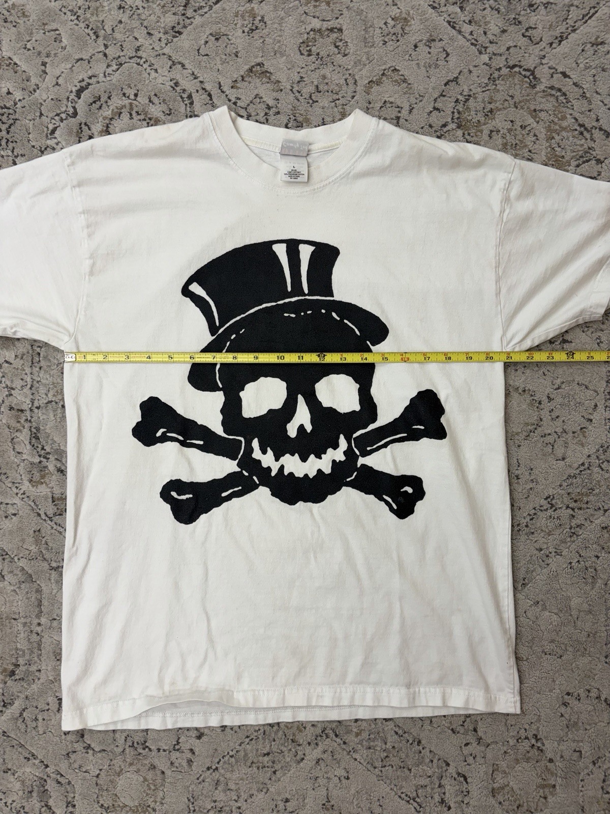 Vintage Rebel Skates skull tshirt men’s large Otto tee