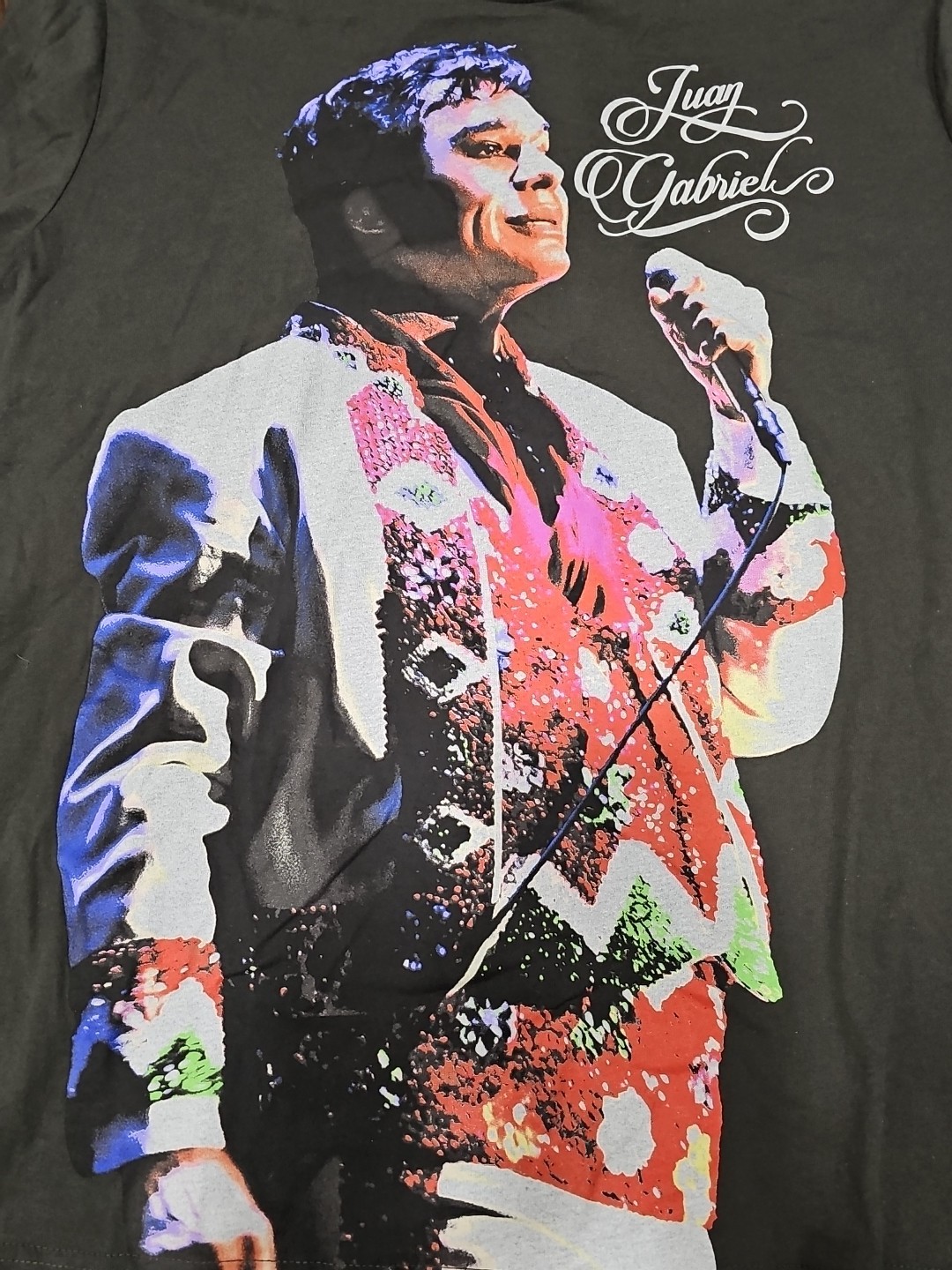NEW UNISEX LATINO HERITAGE JUAN GABRIEL GRAPHIC TEE T-SHIRT SIZE L