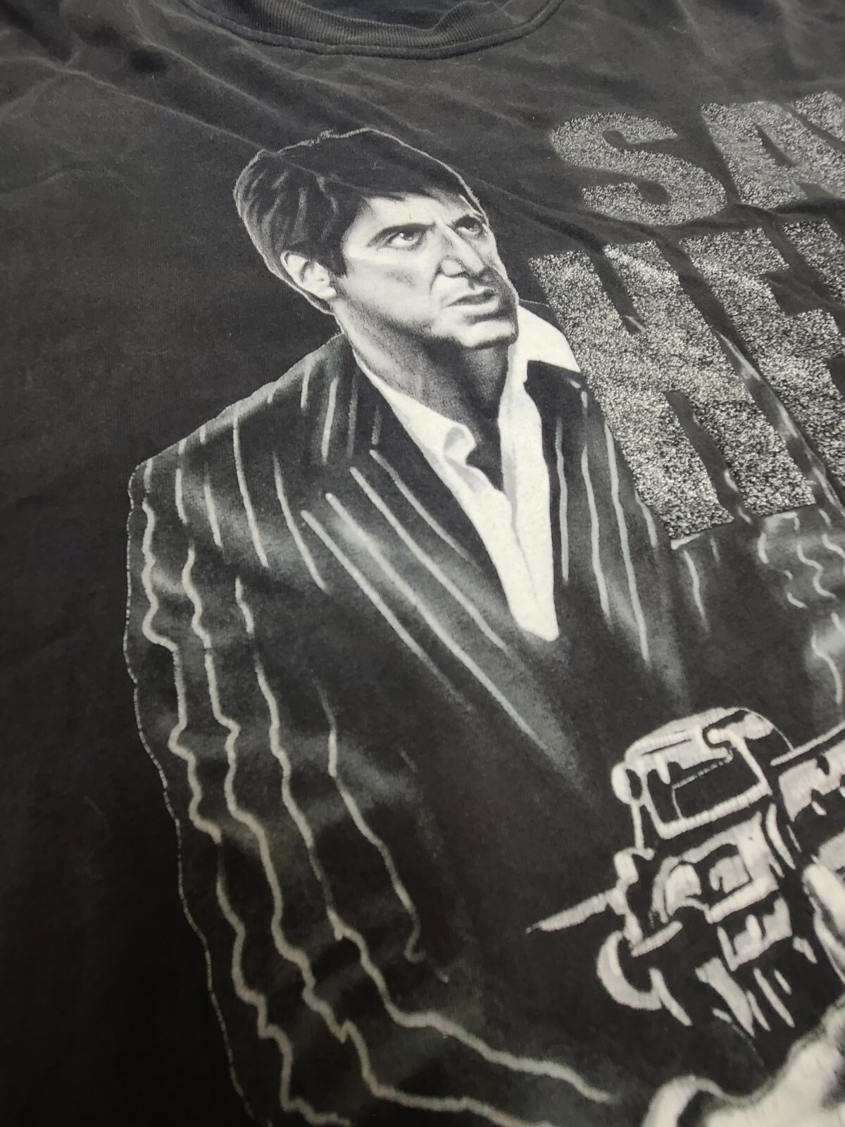 Scarface Clothing Co Tony Montana Shirt Men&rsquo;s Say Hello To My Little Friend