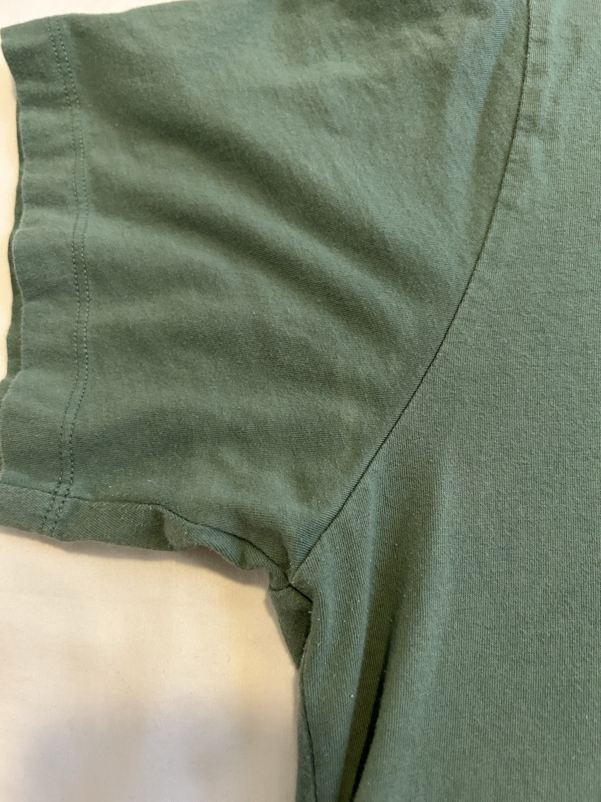 allbirds Men’s Short Sleeve Shirt Size XL Organic Cotton Green