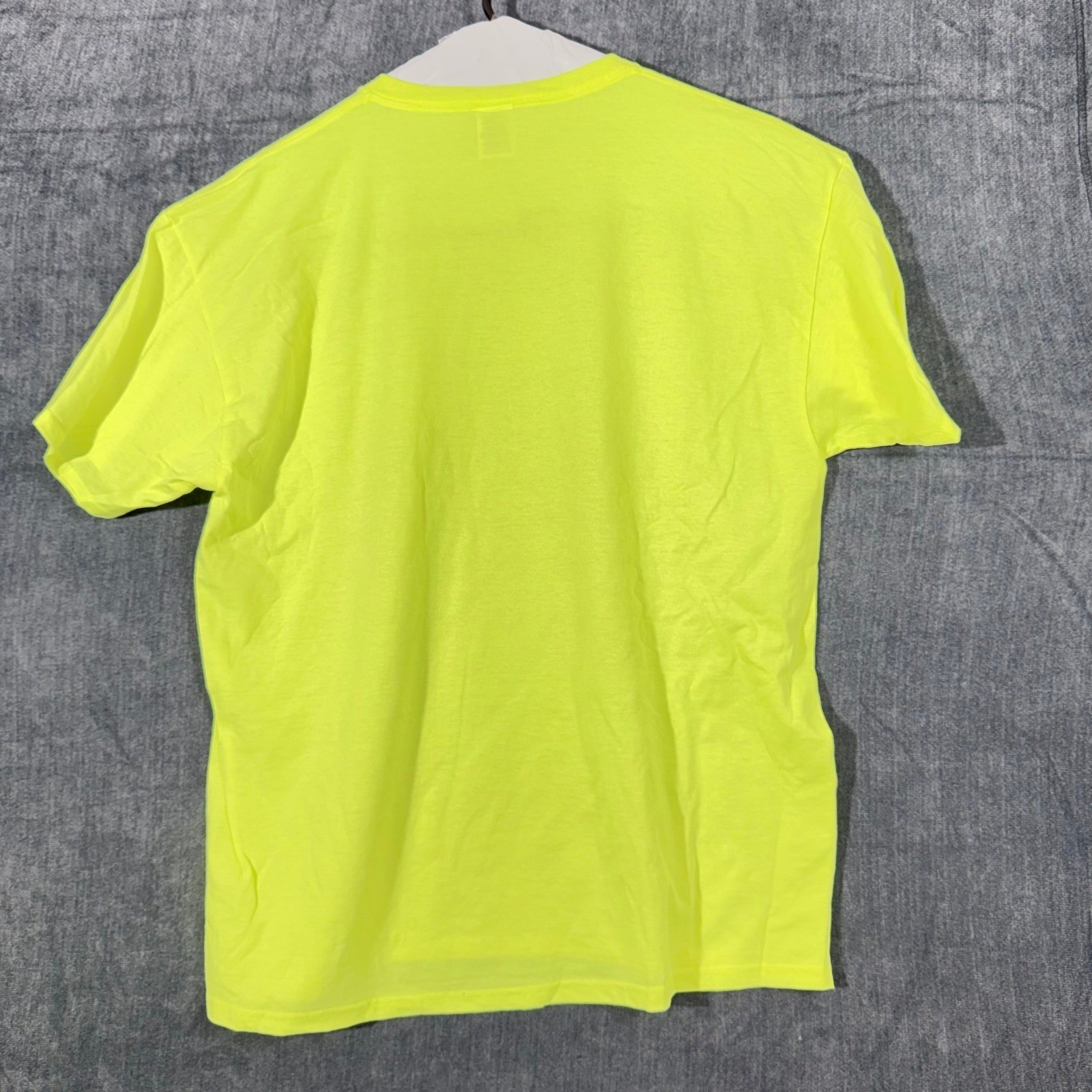 Hi Viz Yellow 4 pack Medium Safety Cotton Blend Summer Workwear Construction