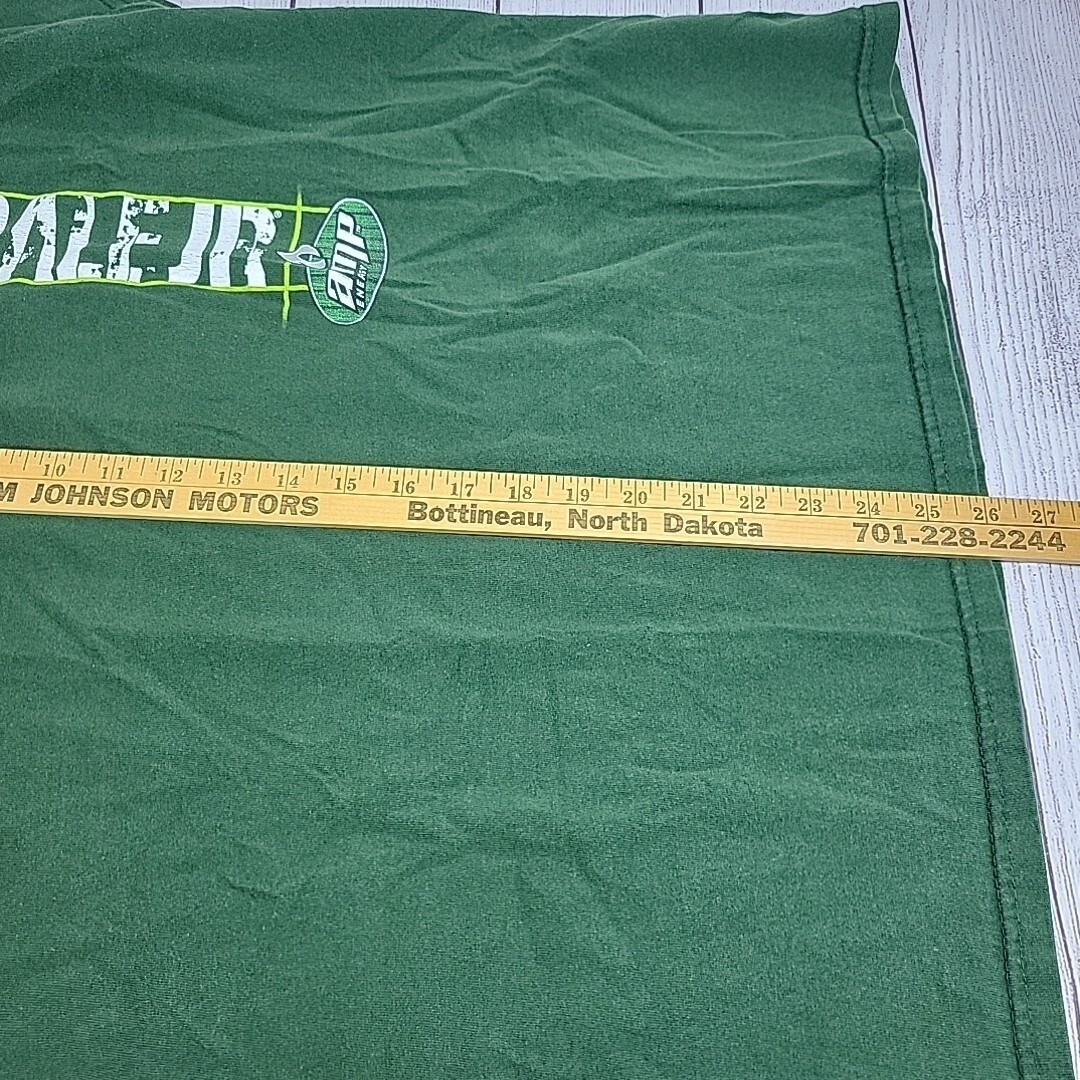 NASCAR Dale Earnhardt Jr 88 Amp Energy Green Graphic T-Shirt Mens Large L