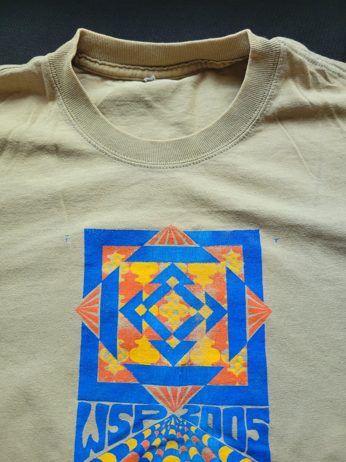 Widespread Panic T-shirt, Halloween Las Vegas 2005, Light Brown Med/Large