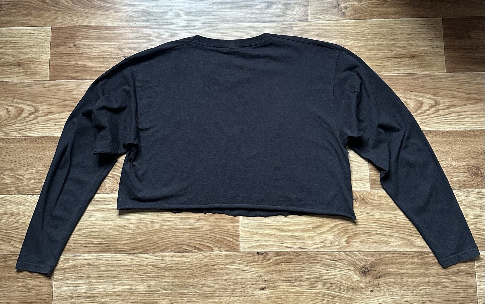 Vintage Metal Band T-Shirt MORDHALE Black Long Sleeve Custom Cropped Grunge Tee