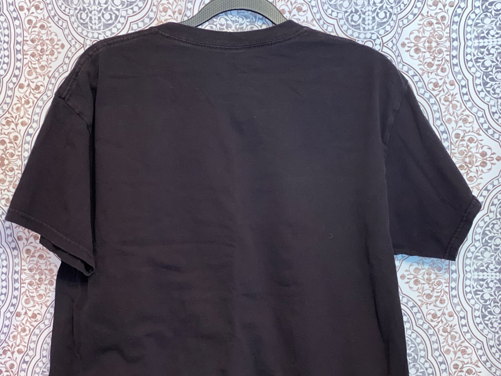 Prince Purple Rain Band Graphic T-Shirt Black Short Sleeve Crew Neck Size L