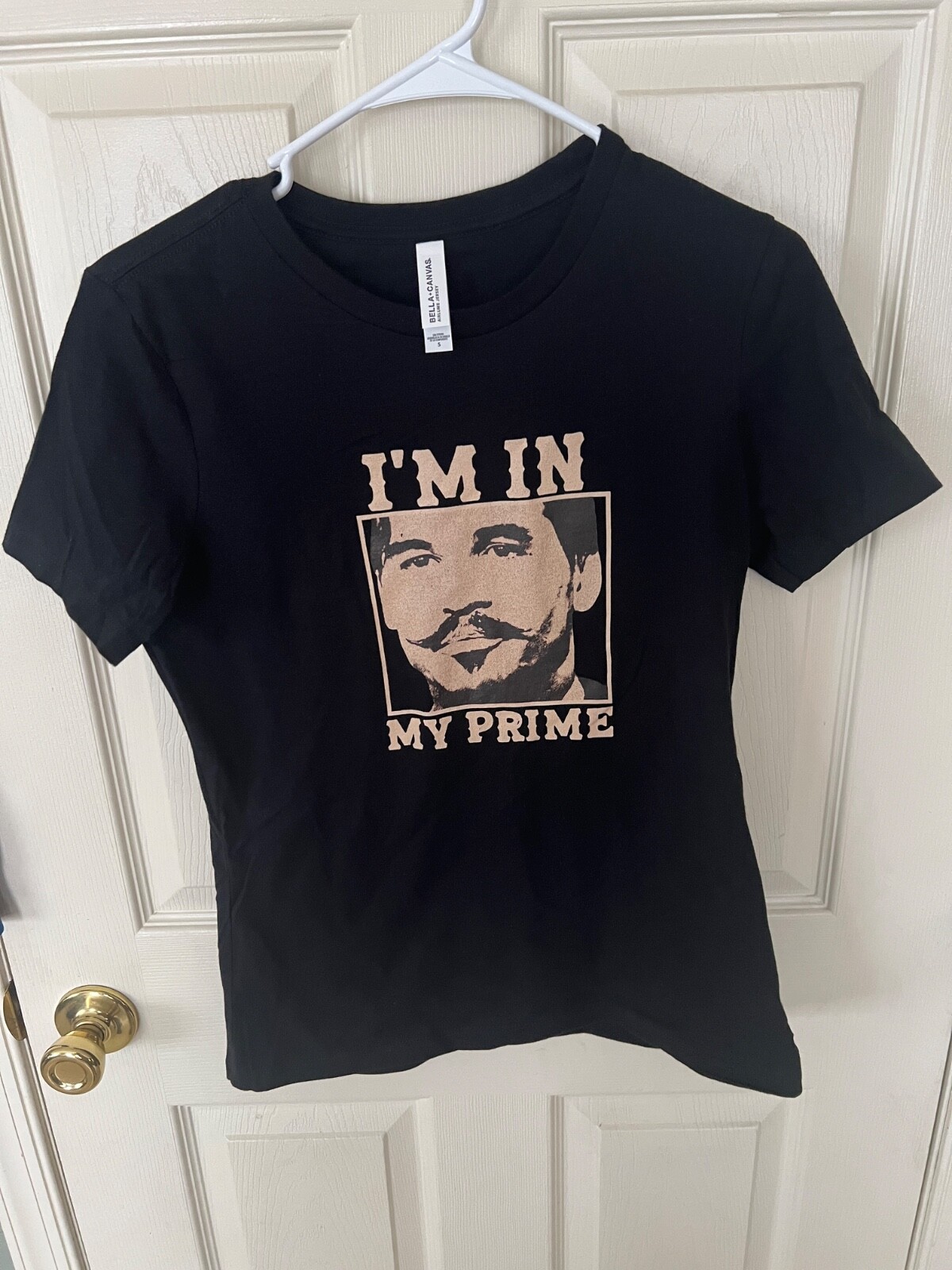 Doc Holiday « I&rsquo;m In My Prime » Tombstone MOVIE BLACK COTTON SZ SMALL T-Shirt
