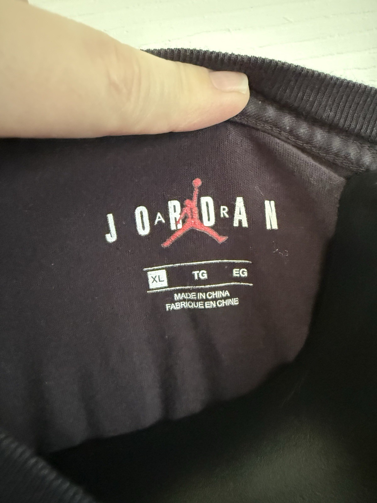 Cactus Jack Michael Jordan Shirt Men’s Size XL Black