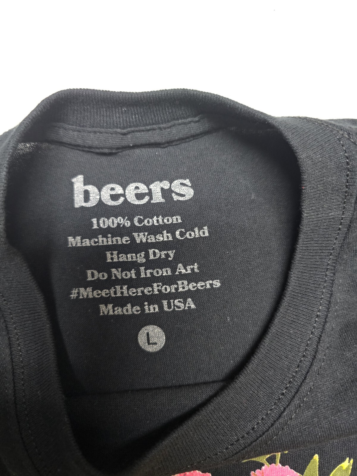 Beers Olde English Style Street Wear Malt Liquor T-SHIRT Size Large NWOT