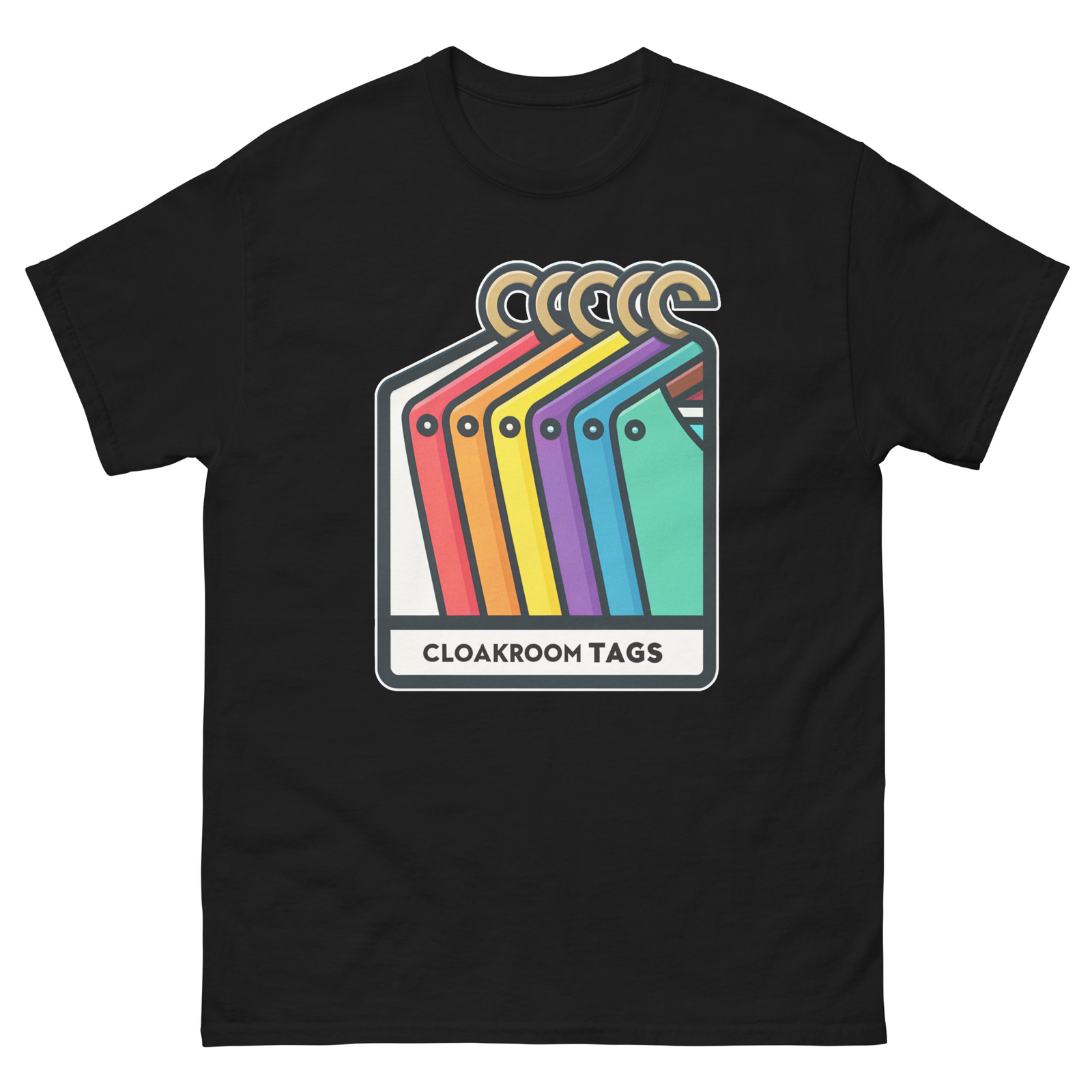 Cloakroom Tags Nightclub Bar Nightlife Party T-Shirt