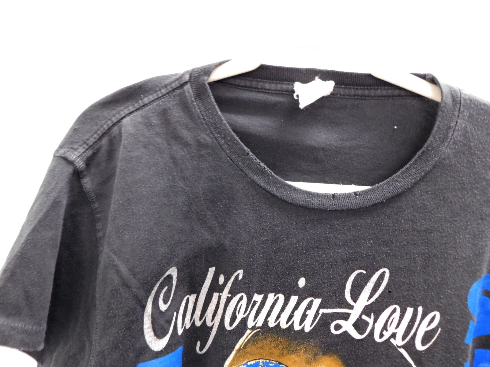 Tupac Shakur California Love Single Stitch Distressed USA MadeWorn sz M