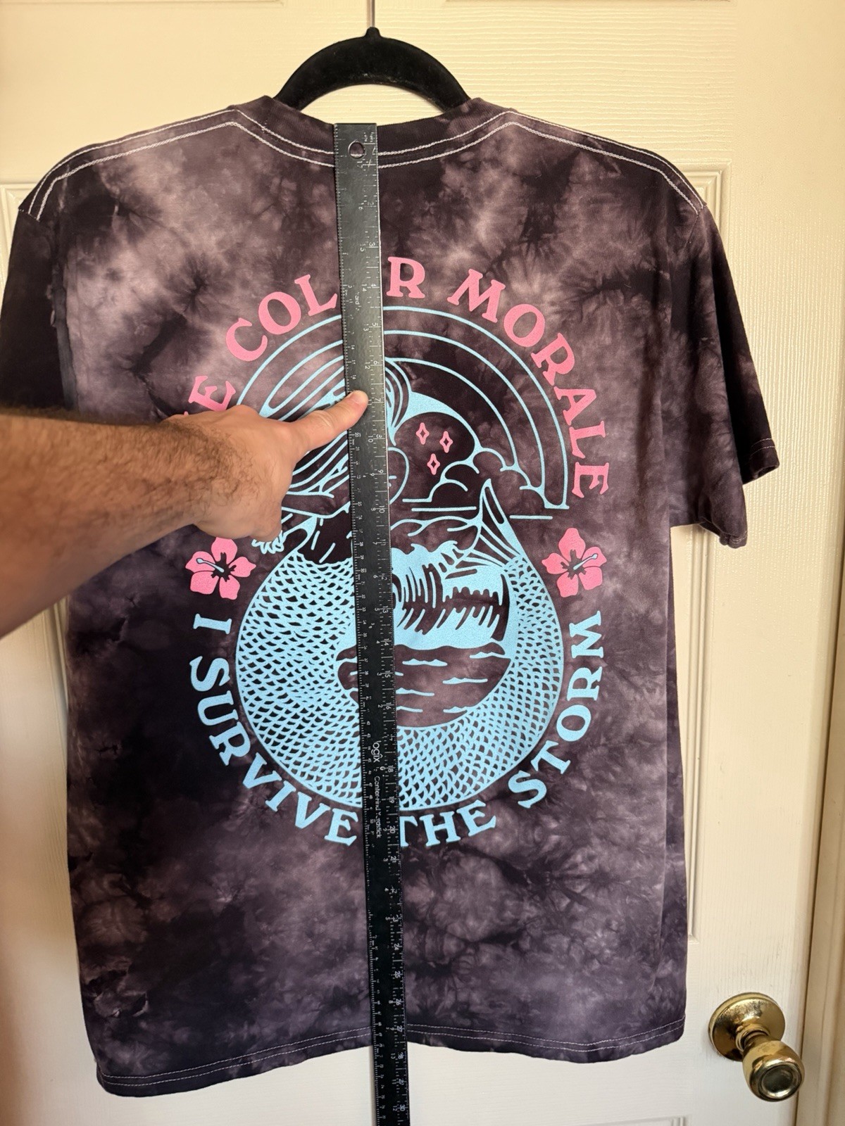 The Color Morale – Desolate Divine – Band T Shirt Men&rsquo;s Medium M Acid Wash