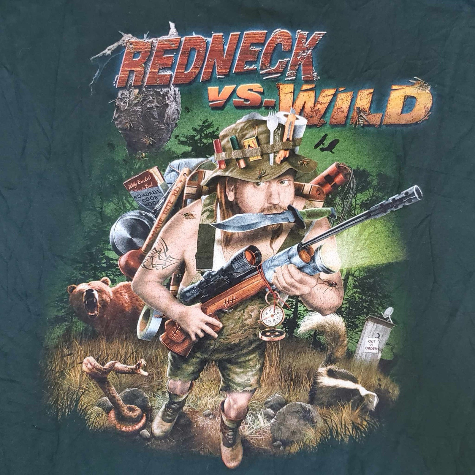 Mens 2XL Redneck T Shirt Funny Adult Tee Academy Sports XXL