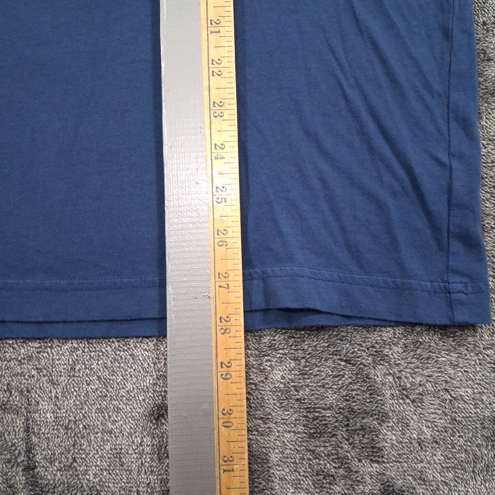 Life Is Good T-Shirt Mens Large Blue Night Hiker Hiking Crusher Tee Stars Moon