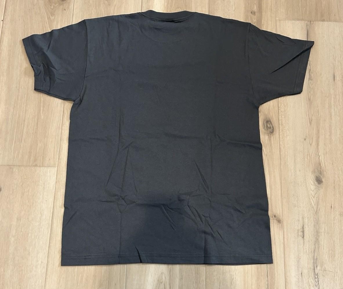 Shaka Active Men’s Short Sleeve Dark Gray Solid 100% Cotton TShirt Size XLarge