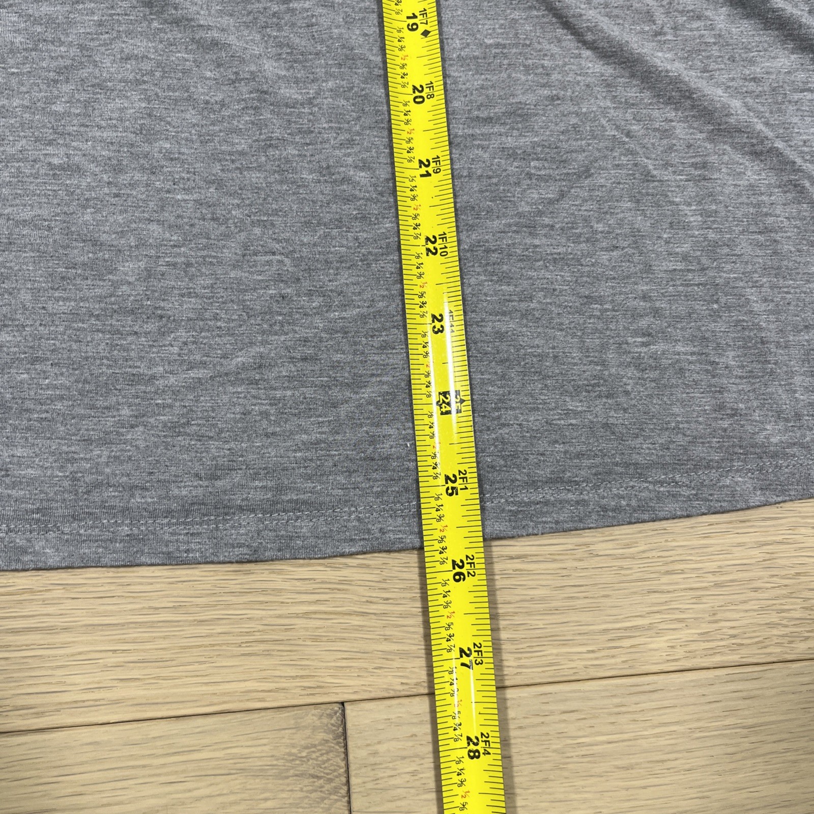 Cozy Earth Bamboo Lounge Pocket T-Shirt Tee Mens Size L Crew Neck Gray