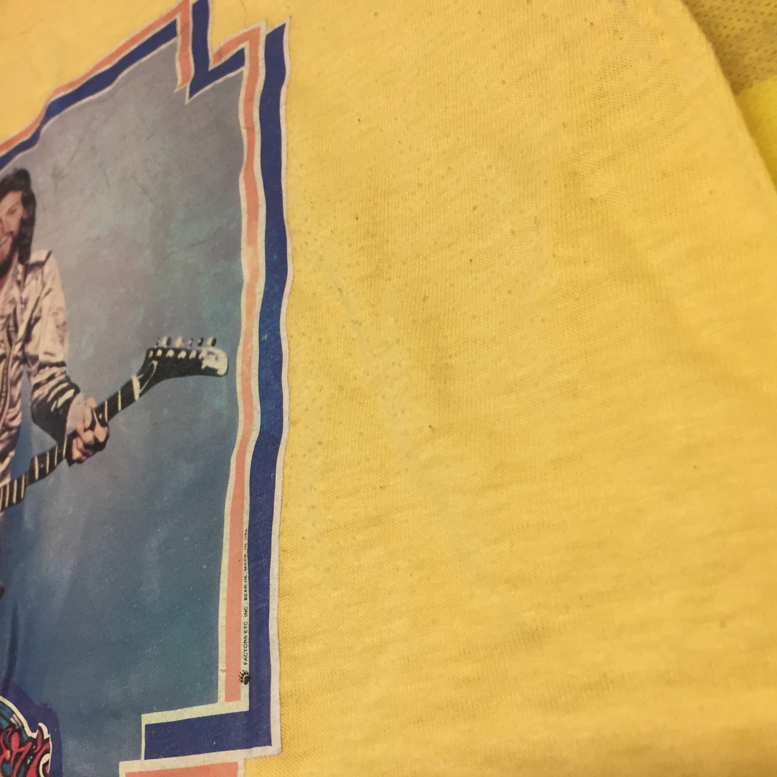 Vintage 1978 Stigwood Sgt Peppers Lonely Heart Band Mens T-Shirt Size L Yellow