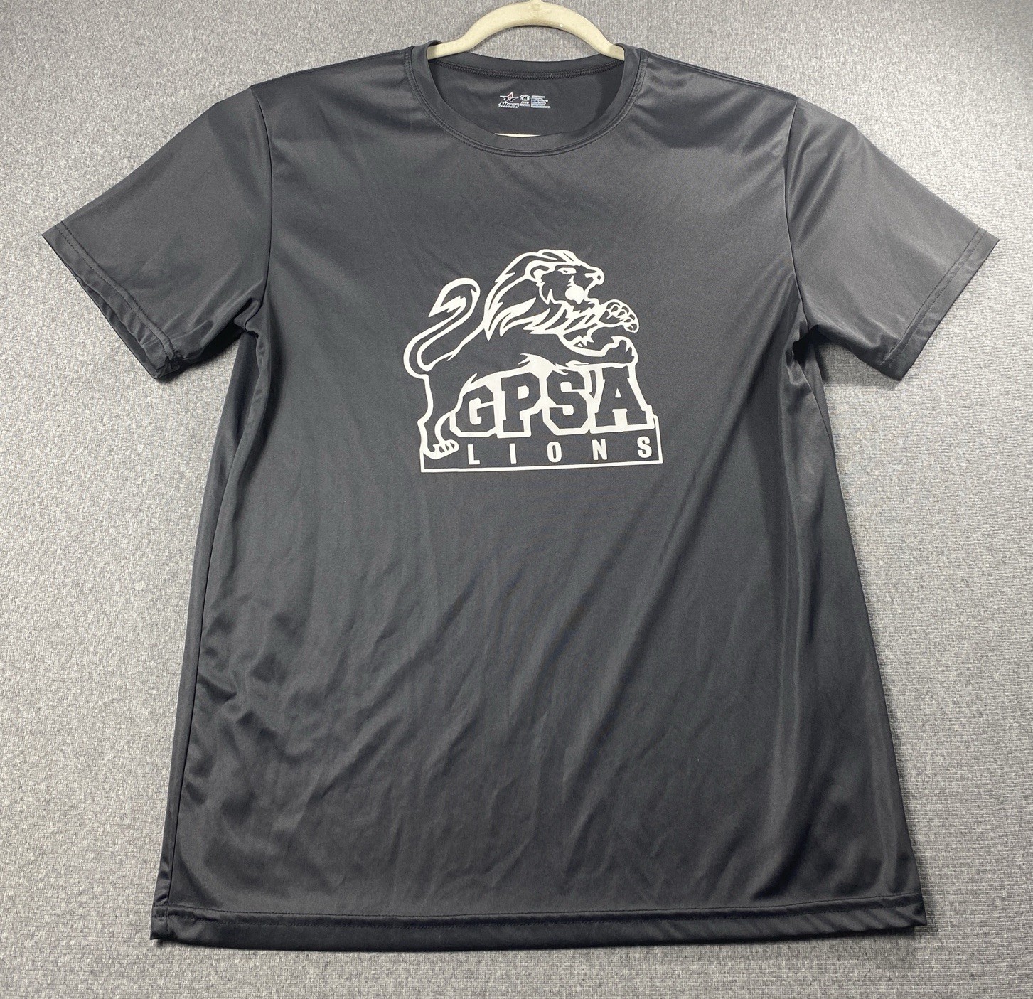 Alleson Athletic T-shirt with a « GPSA Lions » graphic print Sz L