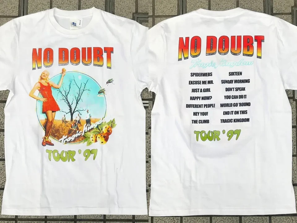 No Doubt Tragic Kingdom Tour &rsquo;97 T-Shirt, No Doubt Tour 1997 T-Shirt