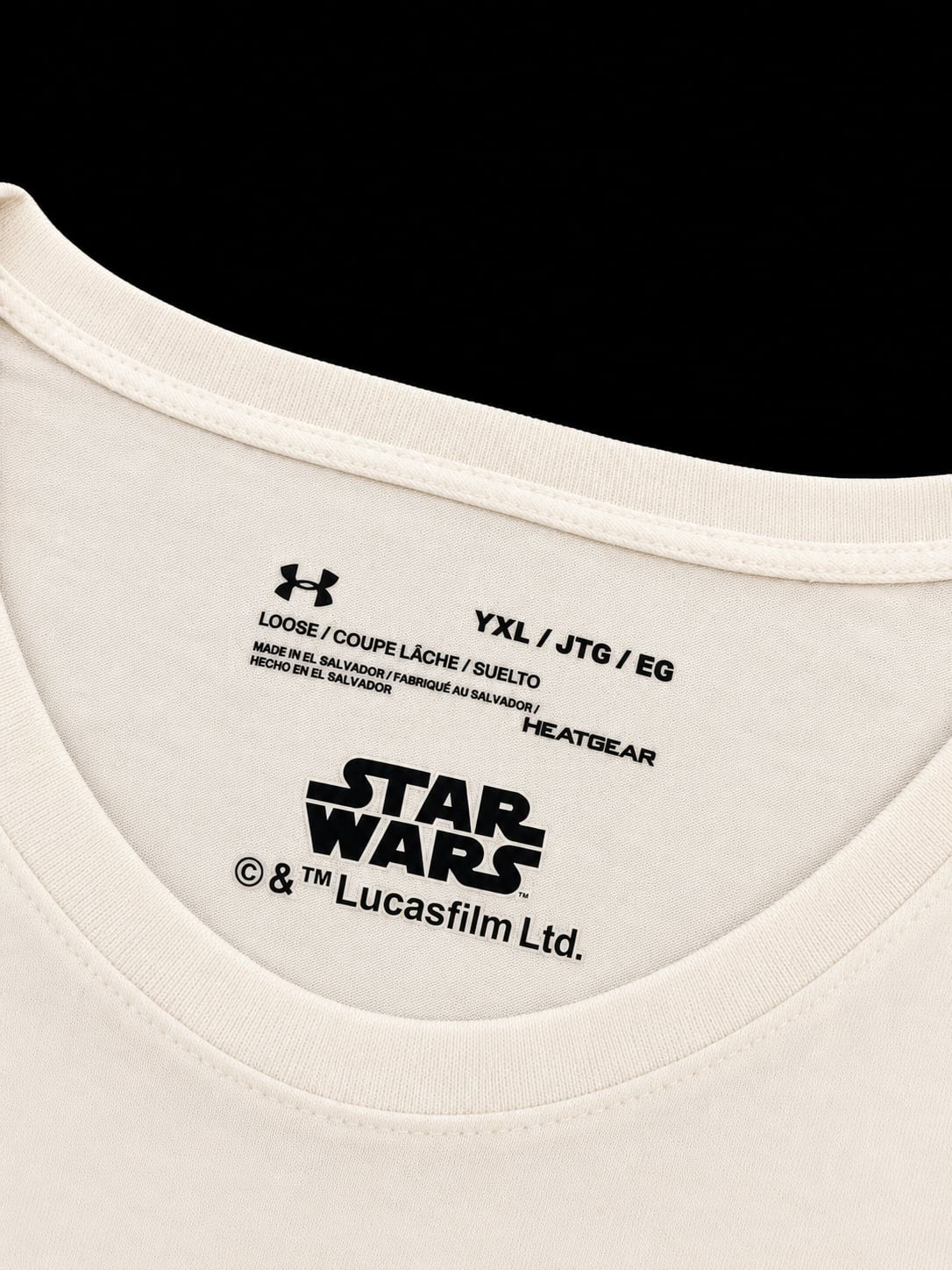 Under Armour Star Wars Graphic Logo Cropped T-Shirt