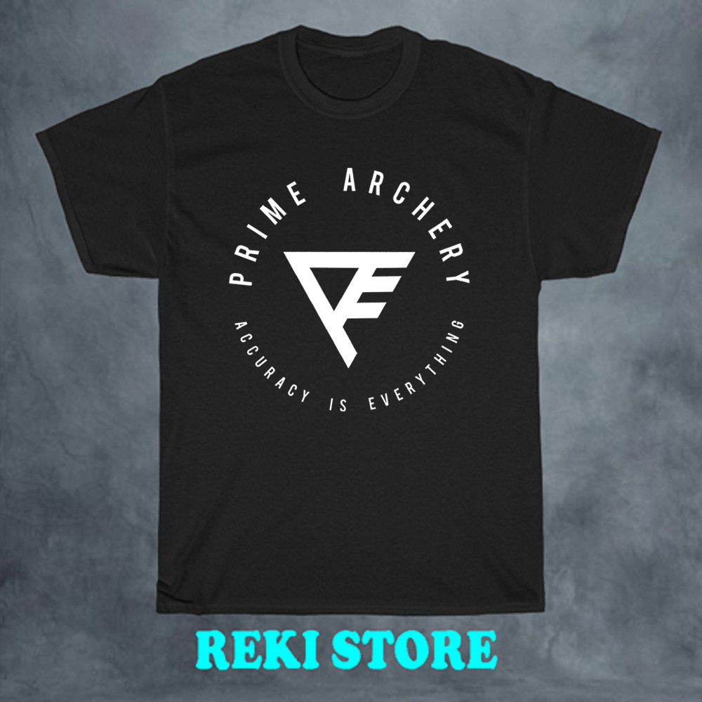 Prime Archery Accuracy Men&rsquo;s Black T-shirt Size S-5XL