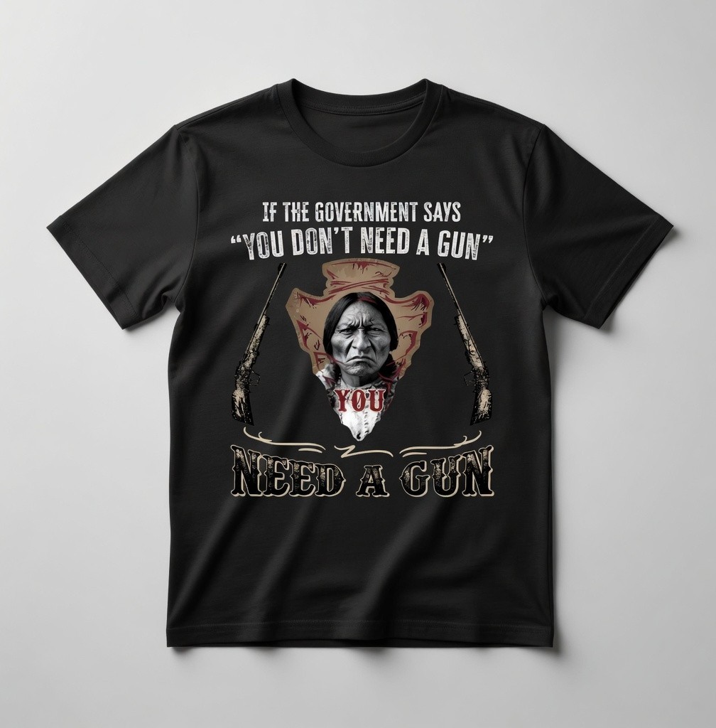 If The Government Says You Don&rsquo;t Need A Gun T-Shirt – Patriotic 2nd Amendment