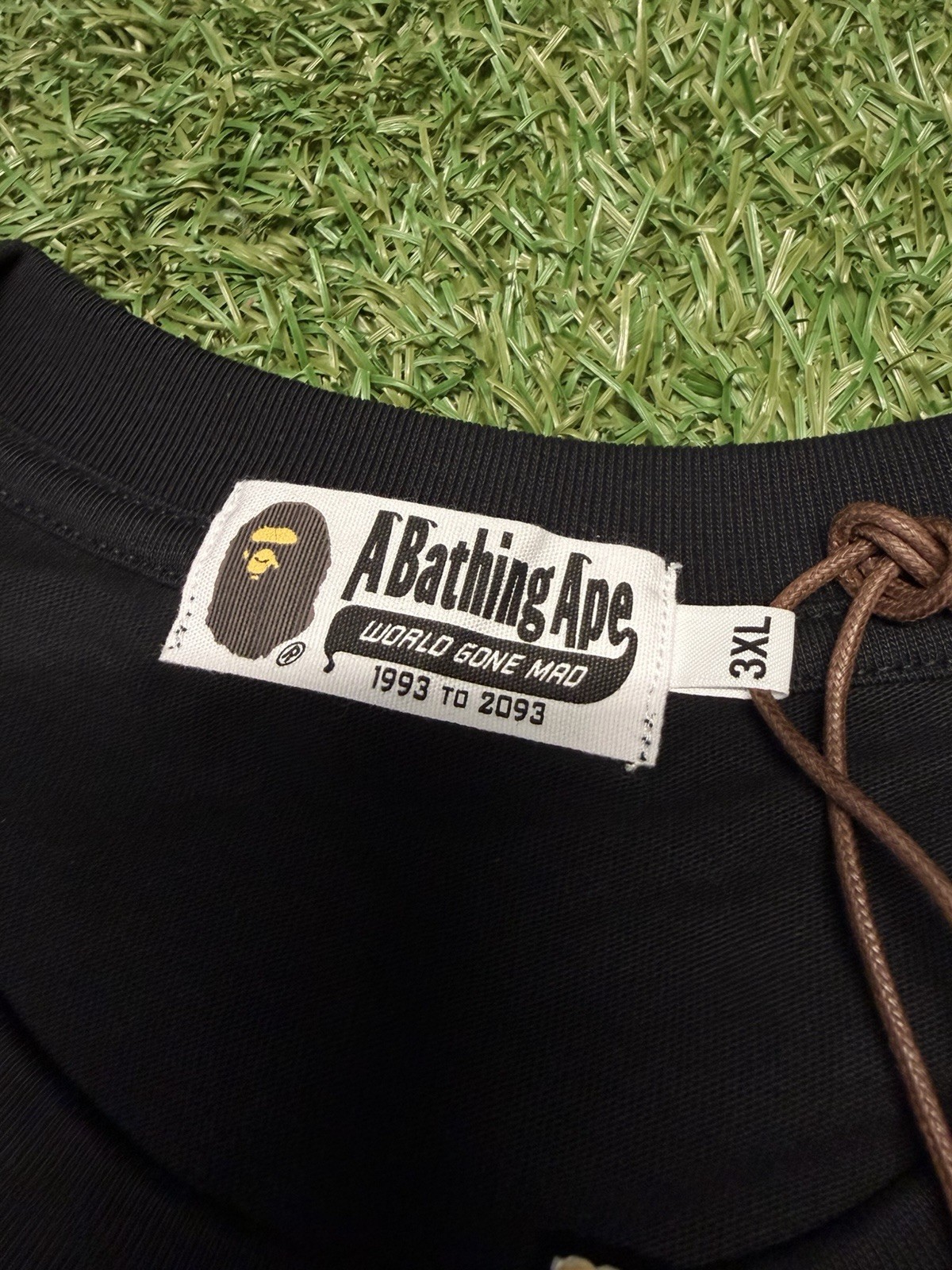 A Bathing Ape Rhinestone Collage Relaxed Fit Tee 3xl