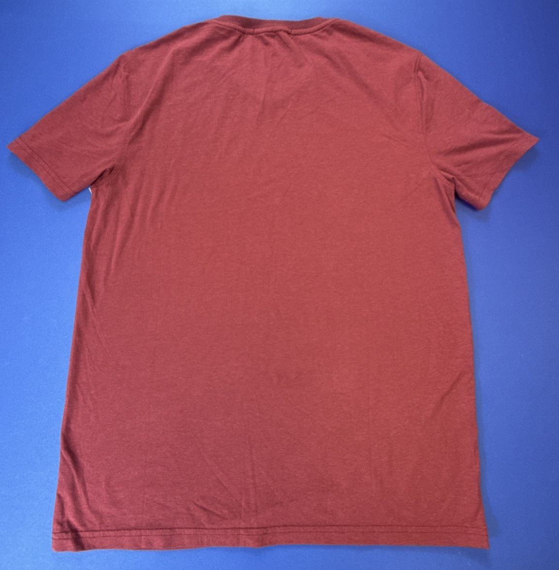 Greyson Shirt Mens Medium Maroon Spirit V Neck Tee Short Sleeve 3D Wolf Logo