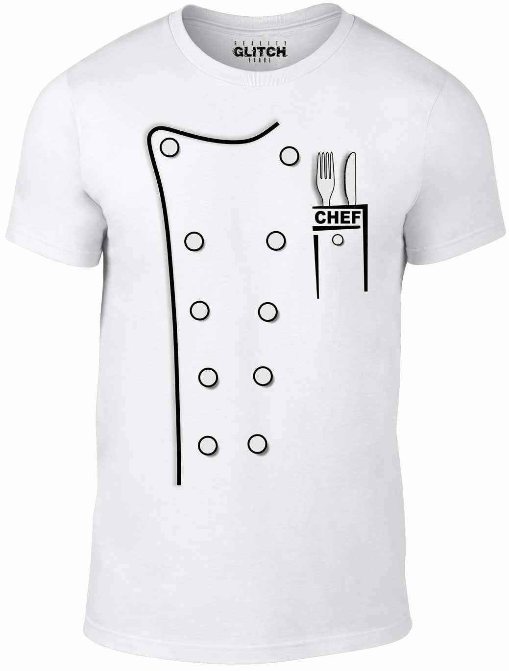 Chef Whites T-Shirt – Men&rsquo;s Funny Cooking Gift Cook Food Outfit Kitchen Costume