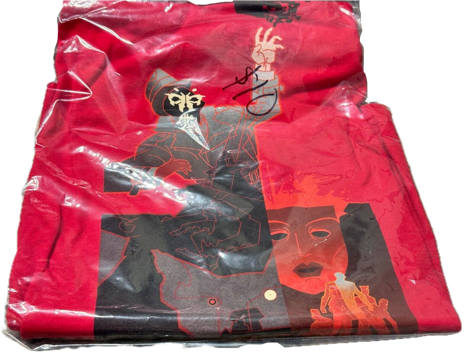 T-Shirt with Jim Steranko’s art BEFORE WATCHMEN: RORSCHACH #1 Hanes Tee Large
