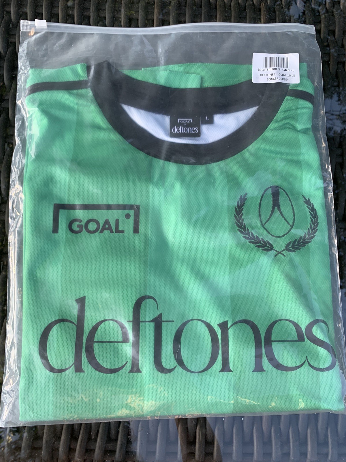 Deftones Goal x Los Jaguares Soccer Jersey L Goalie Green 2026 New with Tag