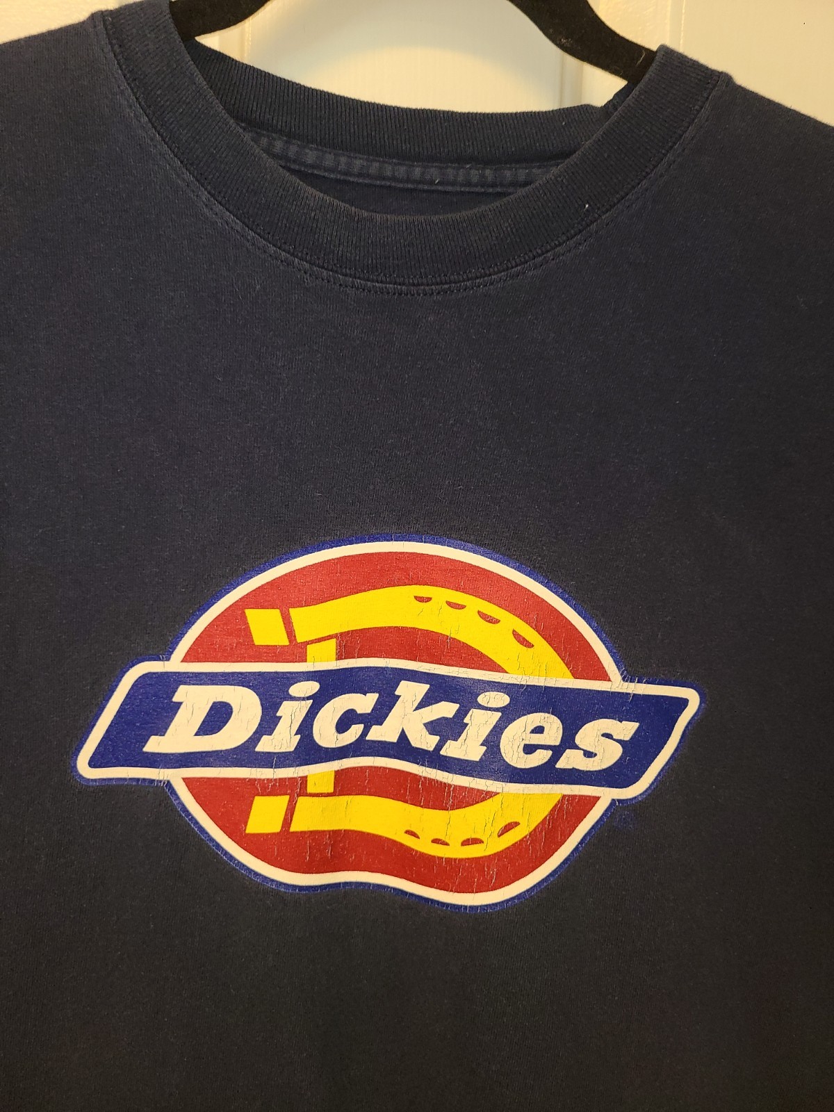 Dickies Mens T-Shirt Logo Graphic Tee T Shirts Navy shirt men&rsquo;s work