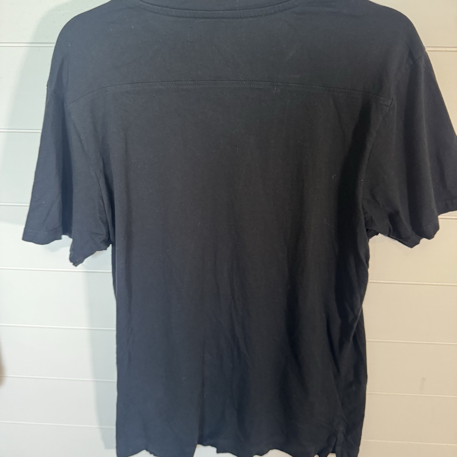 Free Planet Black Pocket T Shirt Men&rsquo;s XL Organic Cotton Short Sleeve Casual