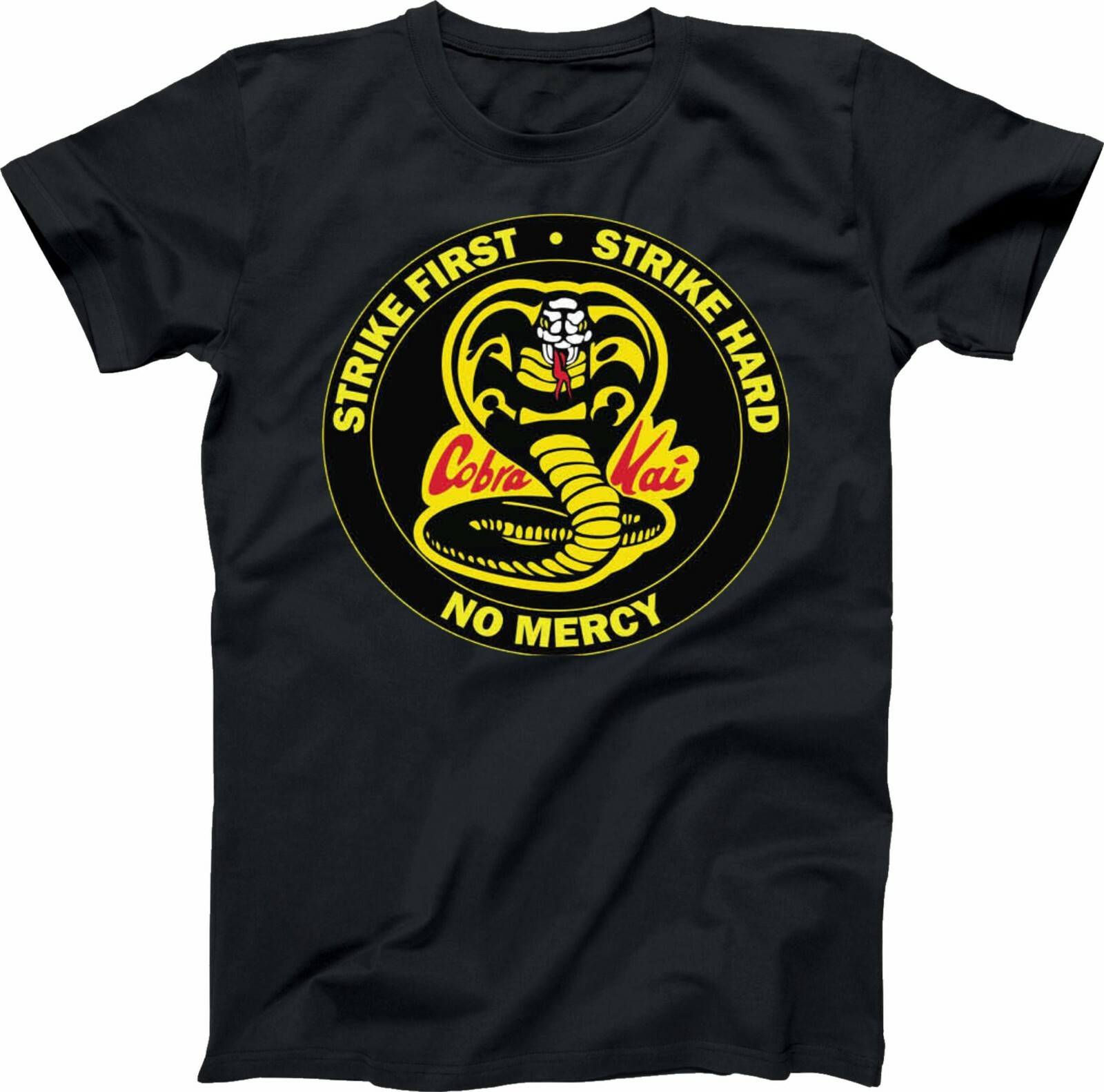 Cobra Kai Shirt Karate Kid Gear Dojo Tshirt Funny All Sizes