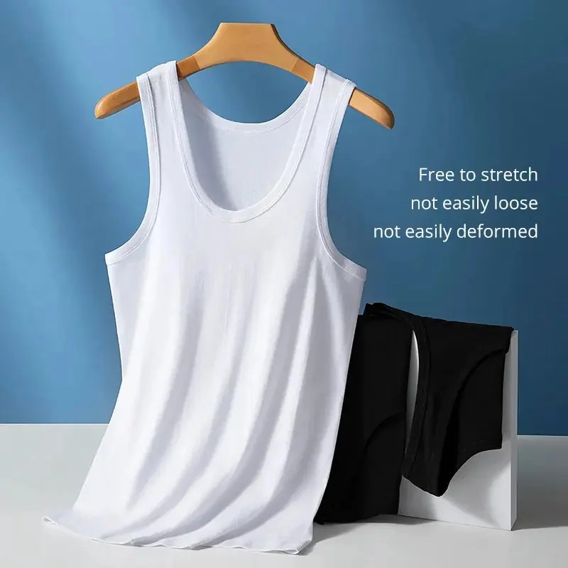 1/3 Pack Four Seasons Men&rsquo;s Cotton Joker Vest Teenagers Simple Fit Sports