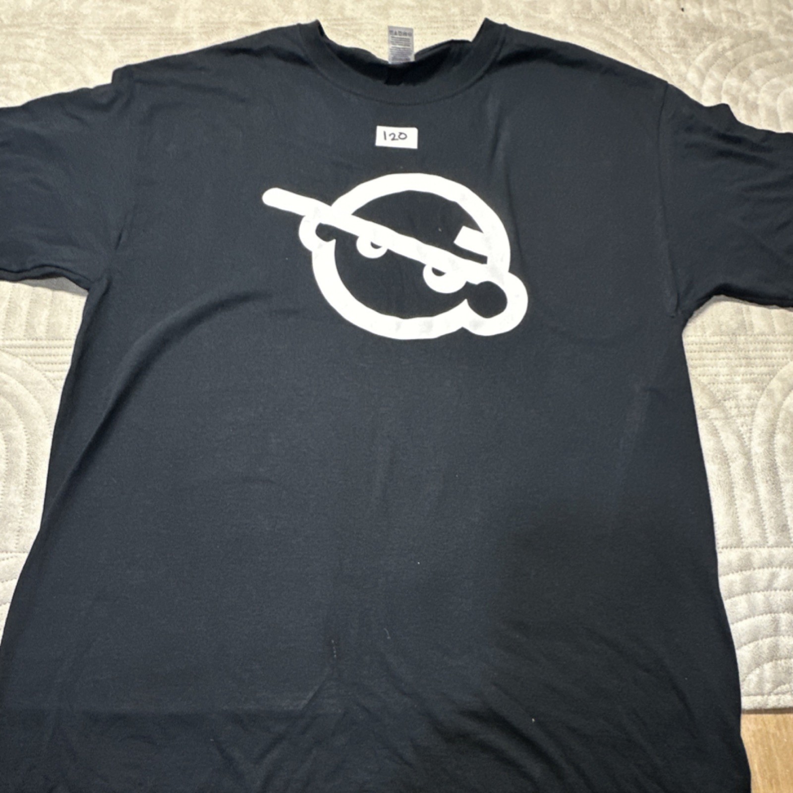 Fruit of the Loom Men&rsquo;s Urban Air Adventure Park Black Graphic Cotton T-Shirt L