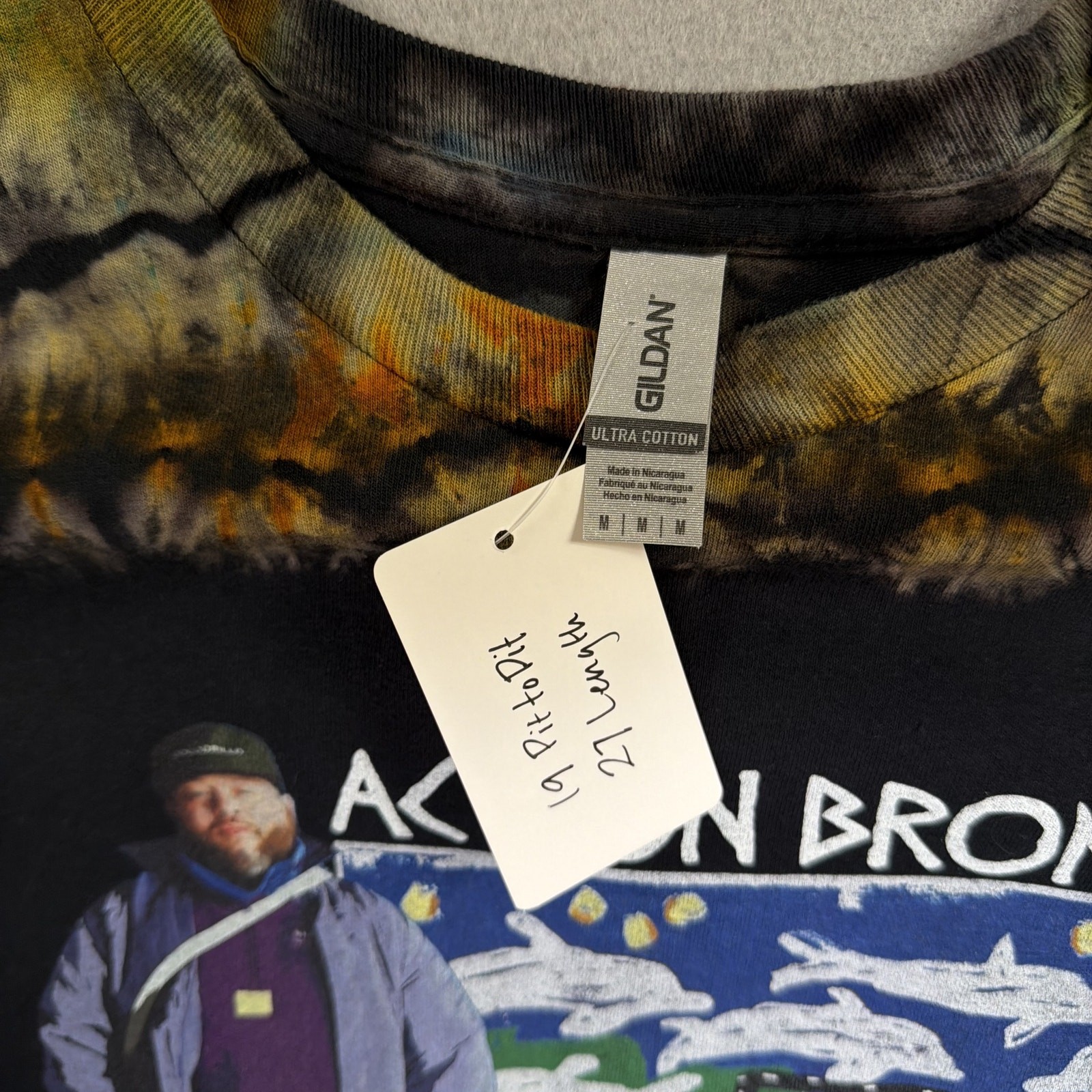 Action Bronson Tie Dye T Shirt Size Medium